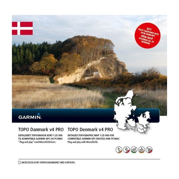 Garmin TOPO Pro Danmark V4