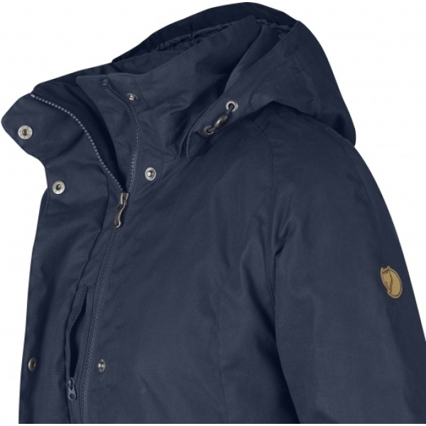 Fjallraven Una Jakke Dark Navy - Image 2