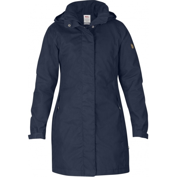 Fjallraven Una Jakke Dark Navy