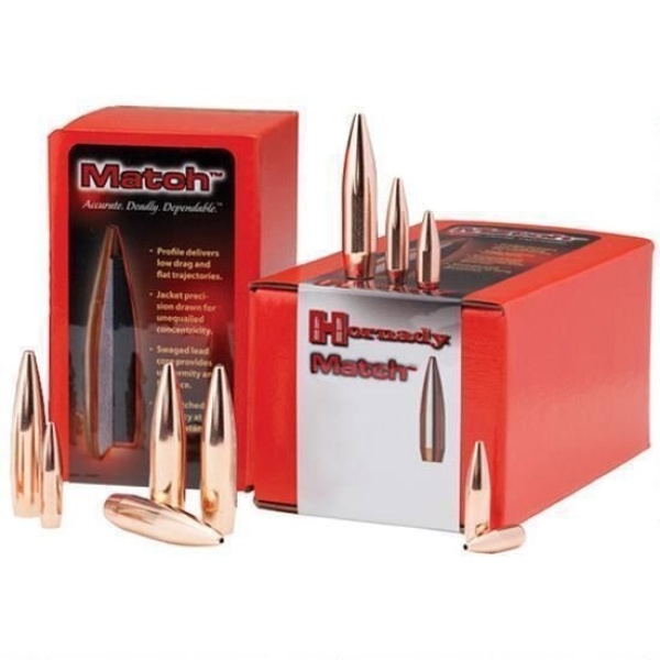 Hornady .264 140gr. Hornady HPBT 500 stk.