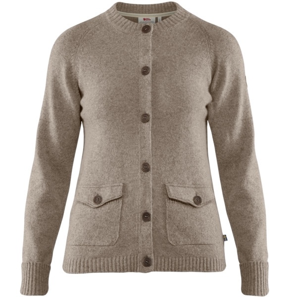 Fjallraven Greenland ReWool Cardigan W - Driftwood