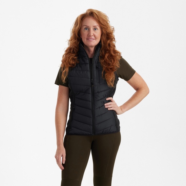 Deerhunter Lady Caroline Vatteret Vest Sort - Image 2