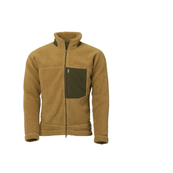 LAKSEN Teddy Fleece Jacket Camel