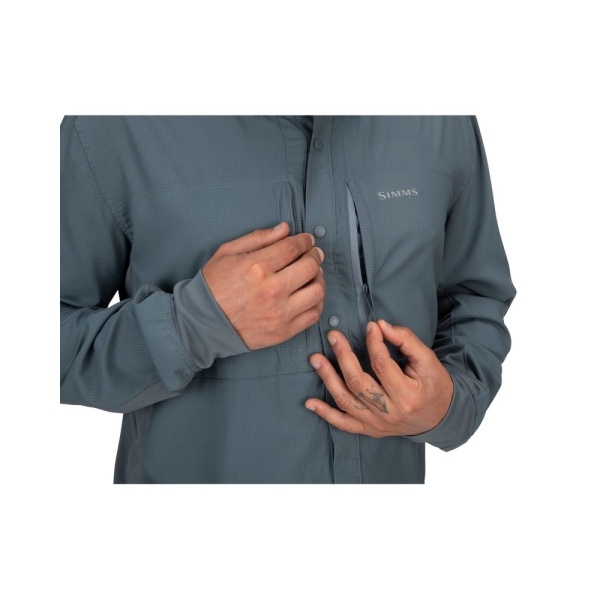 Simms Bugstopper Intruder BiComp Shirt - Storm - Image 2