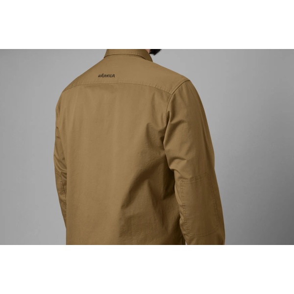 Harkila Trym L/S Skjorte Antique Sand - Image 2