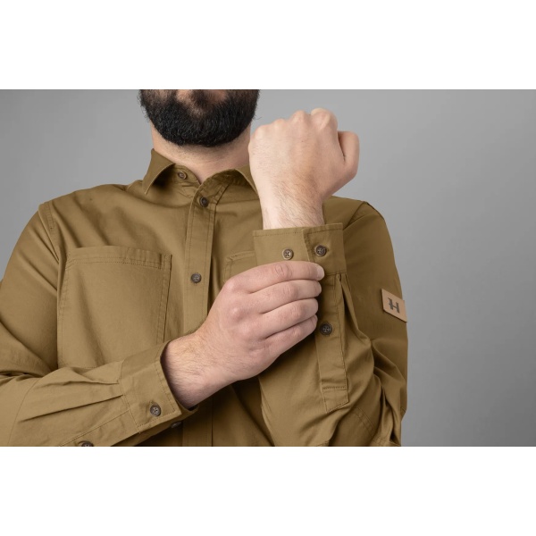 Harkila Trym L/S Skjorte Antique Sand - Image 6