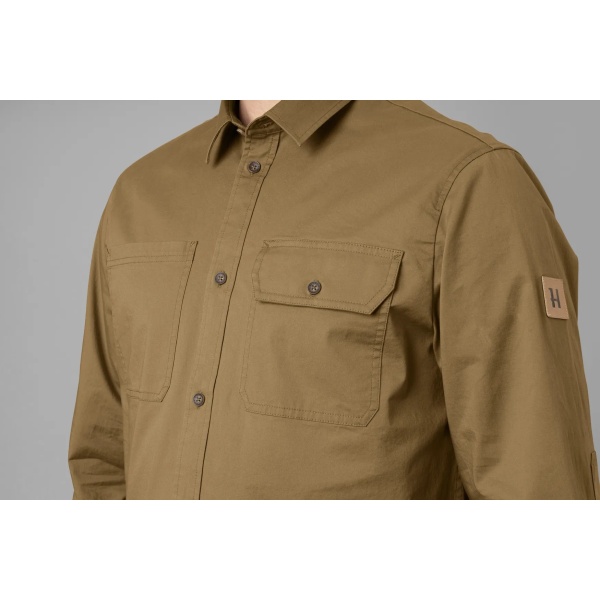 Harkila Trym L/S Skjorte Antique Sand - Image 5