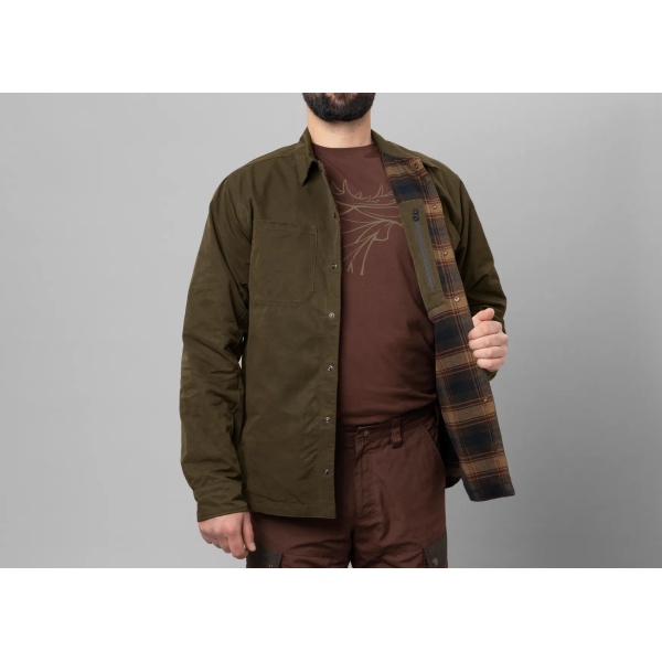 Harkila Eirik reversible Skjorte Jakke Dark Warm. - Image 2