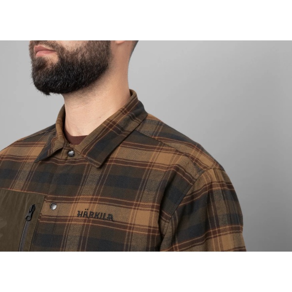 Harkila Eirik reversible Skjorte Jakke Dark Warm. - Image 4