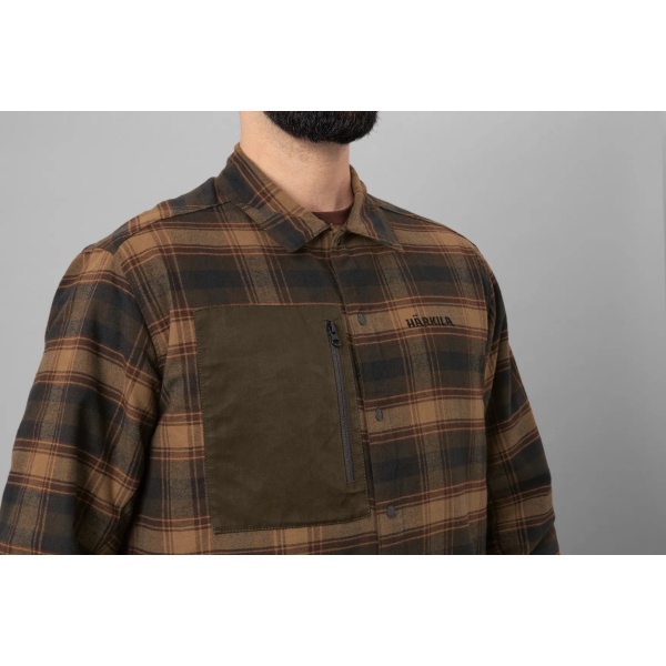 Harkila Eirik reversible Skjorte Jakke Dark Warm. - Image 6