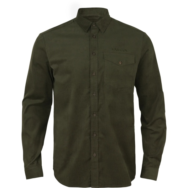 Harkila Kaldfjord Corduroy Skjorte - Willow Green