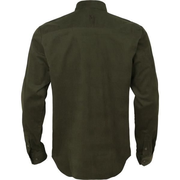 Harkila Kaldfjord Corduroy Skjorte - Willow Green - Image 3