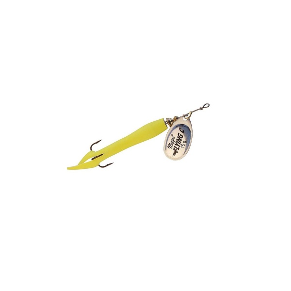 Mepps Aglia Flying C Silver/Chartreuse 25g