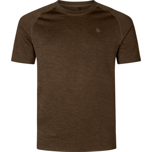 Seeland Active S/S t-shirt Demitasse brown