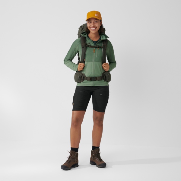 FJÂLLRÄVEN Abisko Midsummer Shorts W Jade Green - Image 3