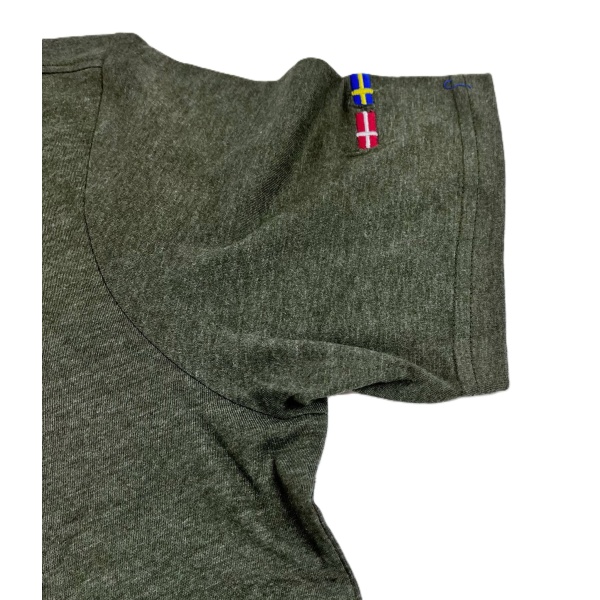 NORDHUNT Ammo Flag T-shirt Olive Melange - Image 3