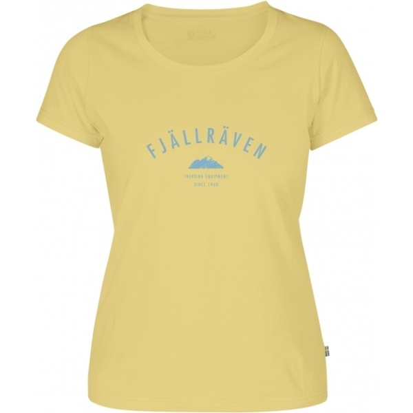 Fjallraven Trekking T-shirt W. Pale yellow