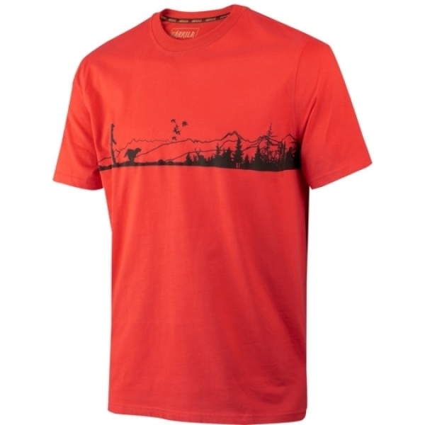 Harkila T-Shirt Odin Hunter&Dog Fiery Red
