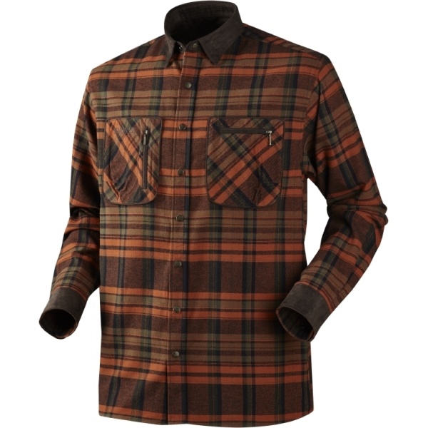 Harkila Pajala Skjorte Burnt Orange