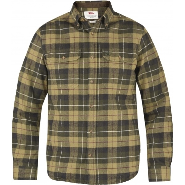 Fjallraven Singi Heavy Flannel shirt Green