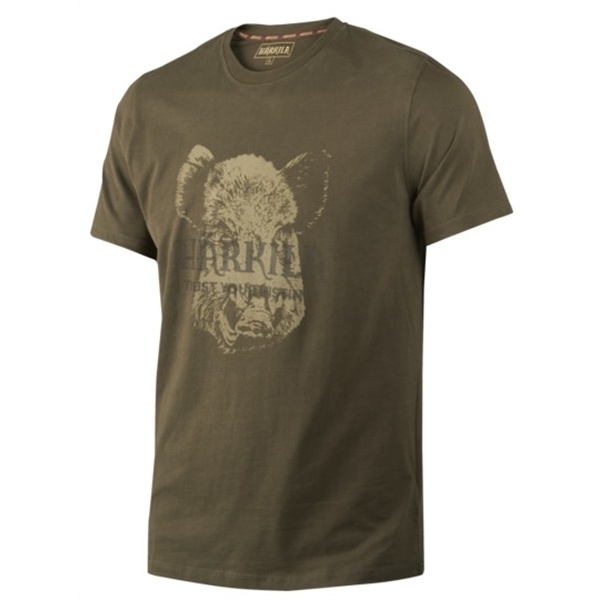 Harkila Odin wild boar t-shirt willow green