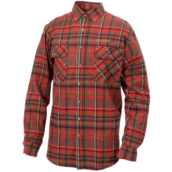 Dovrefjell Skjorte Flannel Rødtern