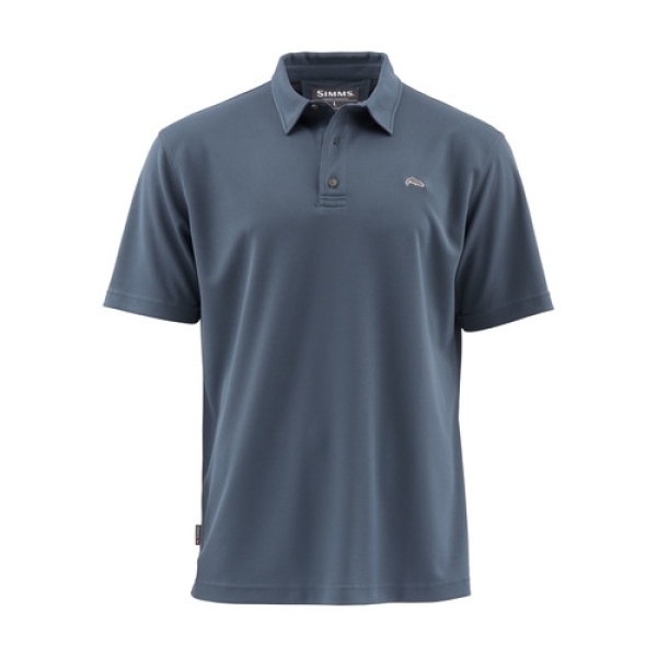 Simms Polo SS - Dark Moon