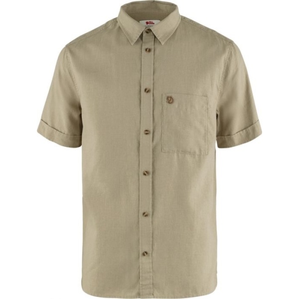 Fjallraven Øvik Travel Shirt SS - Sandstone