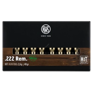 RWS 222 Rem HIT 2,6g/41gr