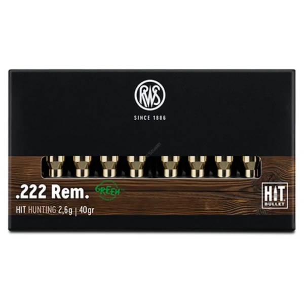 RWS 222 Rem HIT 2,6g/41gr