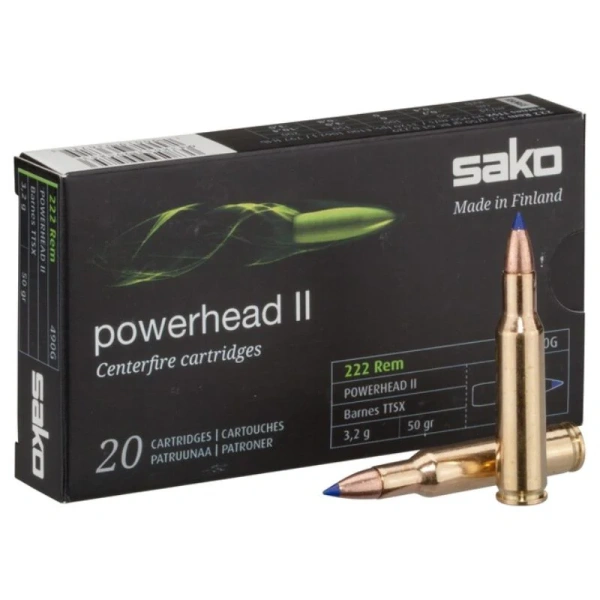 Sako 222Rem 3,2gr/50gr. Powerhead II