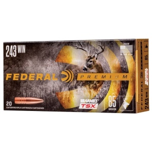 Federal Premium M/Barnes TSX 243 Win - 85 GR.
