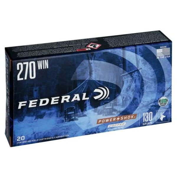 Federal 270Win 130 gr. Power-Shok