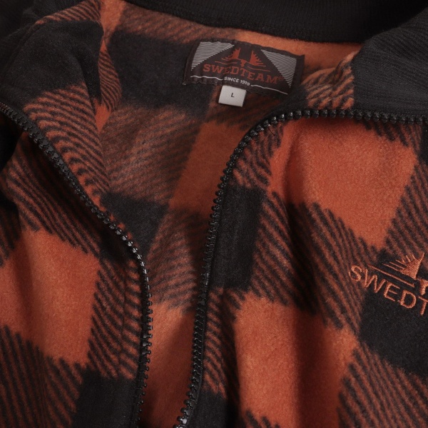 Swedteam Lynx M Sweater Full-zip Orange - Image 3