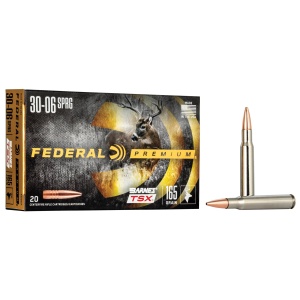 FEDERAL PREMIUM 30-06 165gr TSX