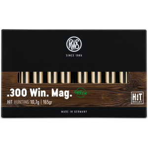 RWS 300 Win Mag 10,7g/165gr HIT Blyfri