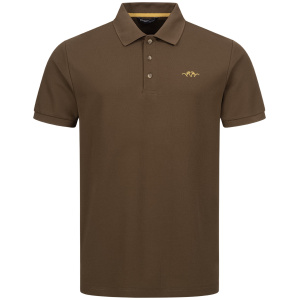 BLASER Solid 25 Polo Dark Brown