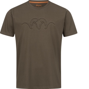 BLASER T-shirt Argail 3D Debossed T25 Dark Brown