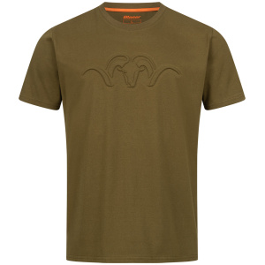 BLASER T-shirt Argail 3D Debossed T25 Dark Olive