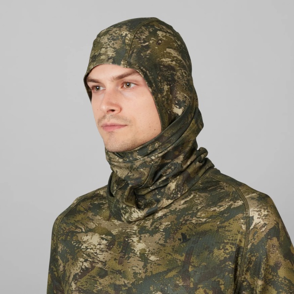 SEELAND Scent Control Camo Facecover InVis Green OS - Image 3