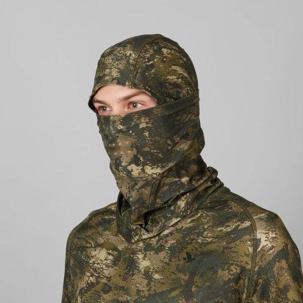 SEELAND Scent Control Camo Facecover InVis Green OS - Image 5