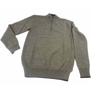 NORDHUNT Runar 1/2 Zip Knit Savanna Melange